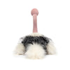 Ramonda Ostrich Soft Toy, designed and made by Jellycat and available at Bobby Rabbit. Free UK delivery over £75