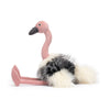 Ramonda Ostrich Soft Toy, designed and made by Jellycat and available at Bobby Rabbit. Free UK delivery over £75