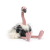 Ramonda Ostrich Soft Toy, designed and made by Jellycat and available at Bobby Rabbit. Free UK delivery over £75