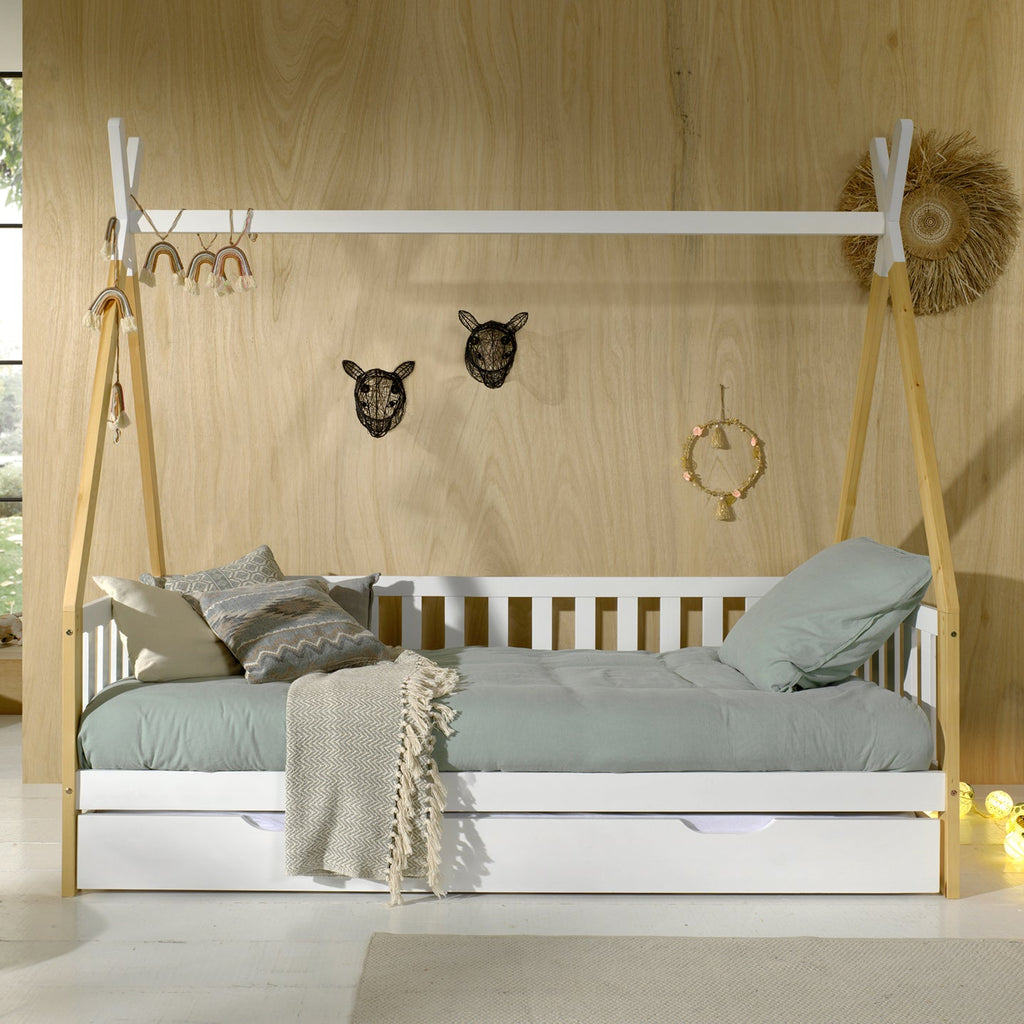 Single teepee bed online with storage