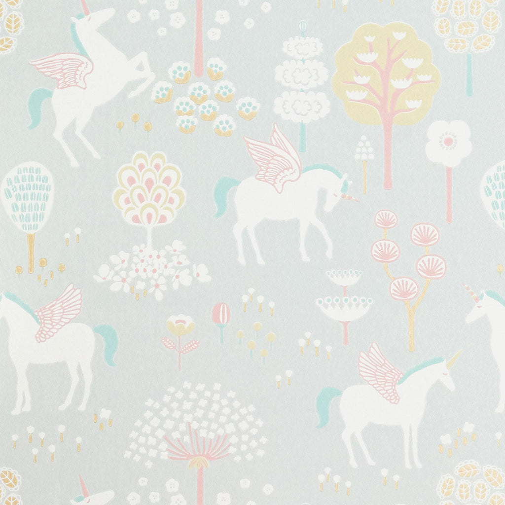 True Unicorns Wallpaper by Majvillan, available at Bobby Rabbit. Free UK Delivery over £75