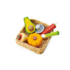Veggie Basket Pretend Food Wooden Toy by Tender Leaf Toys, available at Bobby Rabbit. Free UK Delivery over £75