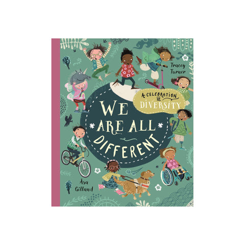 We Are All Different Book, available at Bobby Rabbit. Free UK Delivery over £75