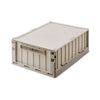 Liewood Weston Large Storage Crate with Lid - Sandy, available at Bobby Rabbit. Free UK Delivery over £75