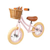 Banwood 'First Go!' Balance Bike in light pink, available at Bobby Rabbit.