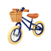 Banwood 'First Go!' Balance Bike in navy blue, available at Bobby Rabbit.