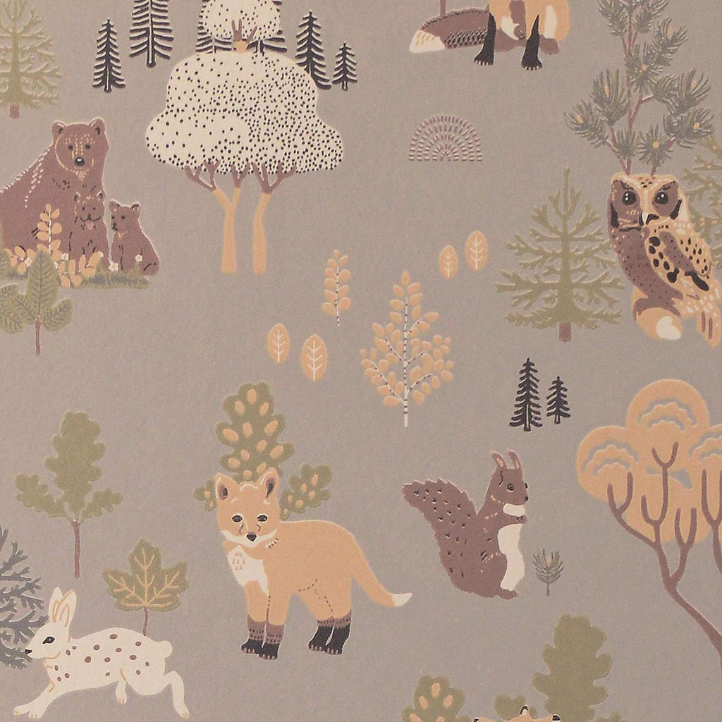 Deep Forest Wallpaper by Majvillan, available at Bobby Rabbit. Free UK Delivery over £75