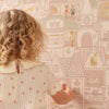 Dolls House Wallpaper by Majvillan, available at Bobby Rabbit. Free UK Delivery over £75