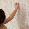 Dolls House Wallpaper by Majvillan, available at Bobby Rabbit. Free UK Delivery over £75