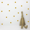 Dot Gold Wall Stickers in our Set Of 80 Dot Wall Stickers - Gold collection, by Little Chip For Bobby Rabbit available at Bobby Rabbit