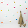 Dot Multicoloured Wall Stickers in our Set Of 80 Dot Wall Stickers - Multicoloured collection, by Little Chip For Bobby Rabbit available at Bobby Rabbit
