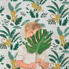 Jungle Wallpaper by Lilipinso, available at Bobby Rabbit.