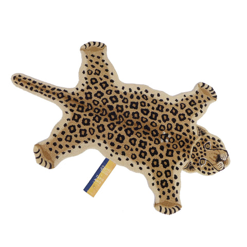 Loony Leopard Rug (Large) by Doing Goods, available at Bobby Rabbit.