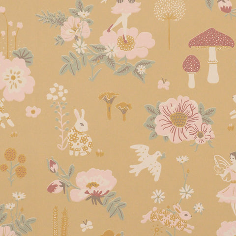 Old Garden Wallpaper by Majvillan, available at Bobby Rabbit. Free UK Delivery over £75