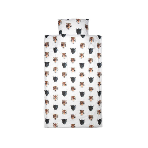 Panthera Children's Bedding Set by Studio Ditte, available at Bobby Rabbit.