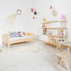 Perch Toddler Bed Birch in our DS - Toddler Bed And Sofa For Children collection, by Oeuf Nyc available at Bobby Rabbit