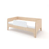 Cute Perch toddler bed that can also convert to a day bed or sofa as you child gets older. Designed and made by Oeuf NYC and available at Bobby Rabbit.