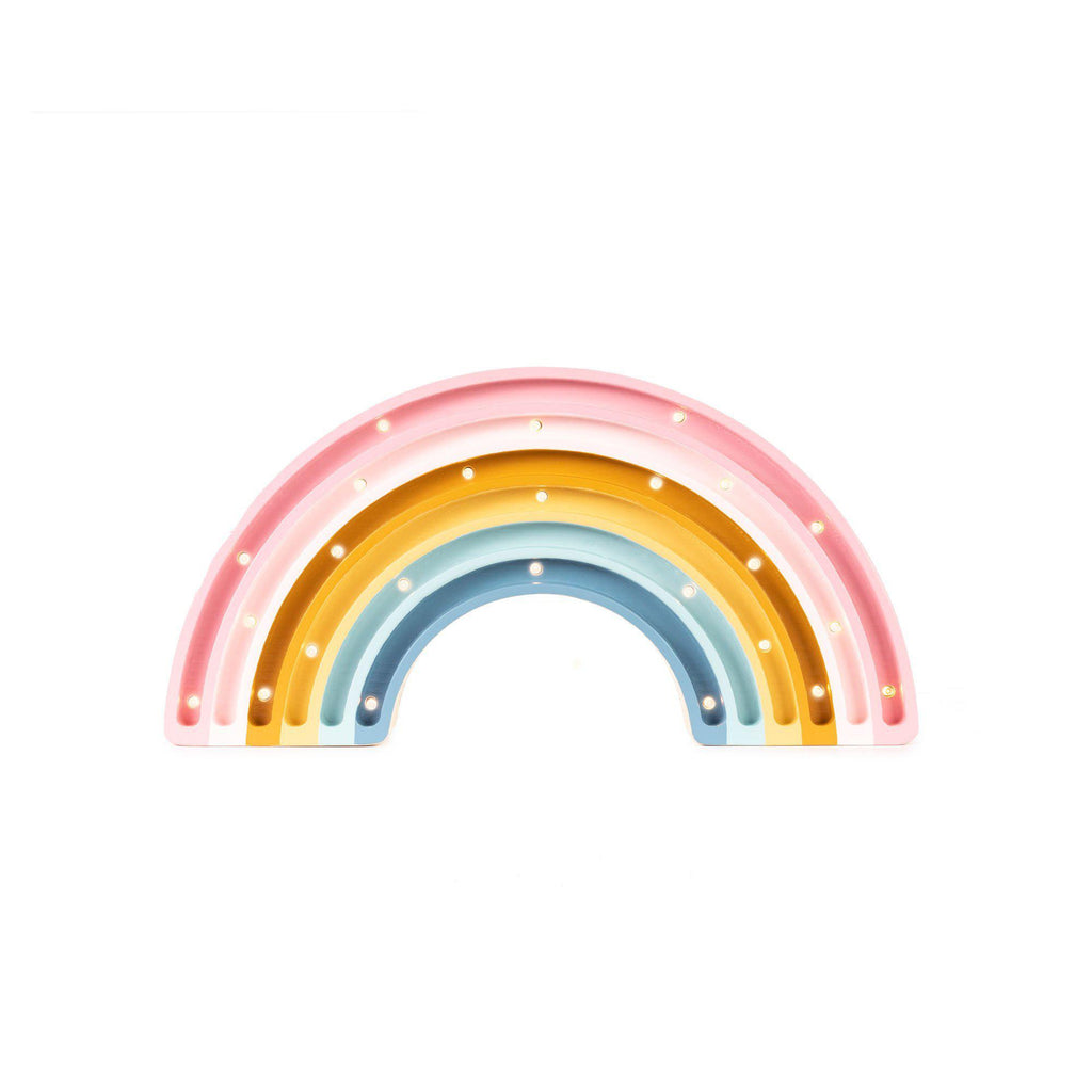 Rainbow Lamp by Little Lights, available at Bobby Rabbit.