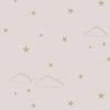  Starry Sky Wallpaper Pale Rose / Gold by Hibou Home, available at Bobby Rabbit.
