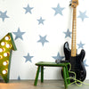 Stars Wallpaper - Stellar Blue/White by Hibou Home, available at Bobby Rabbit.