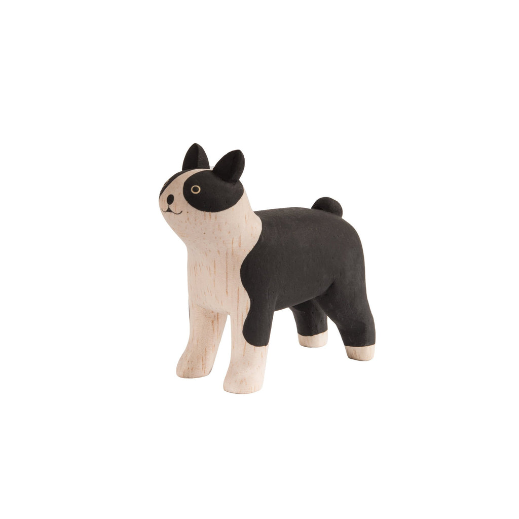 T-Lab 'Pole Pole' Wooden Boston Terrier, available at Bobby Rabbit.