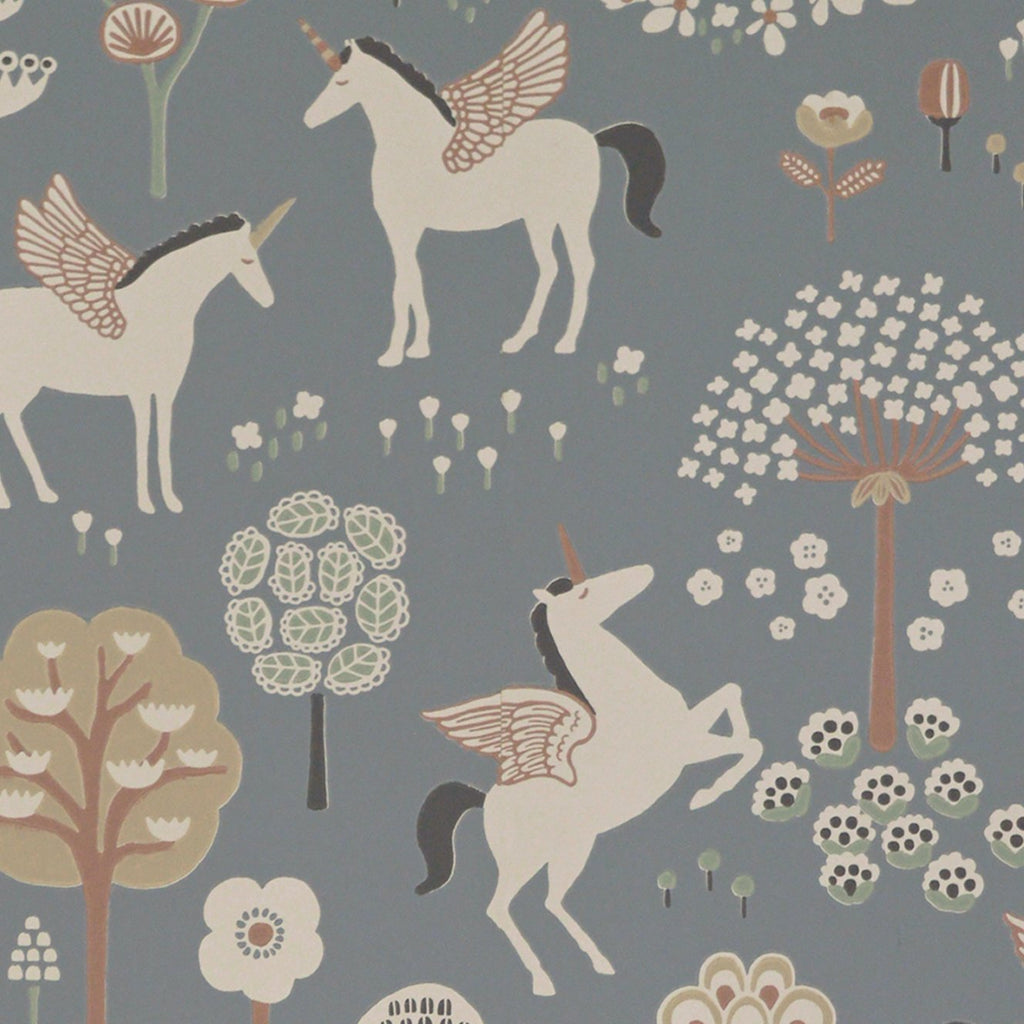 True Unicorns Wallpaper by Majvillan, available at Bobby Rabbit.