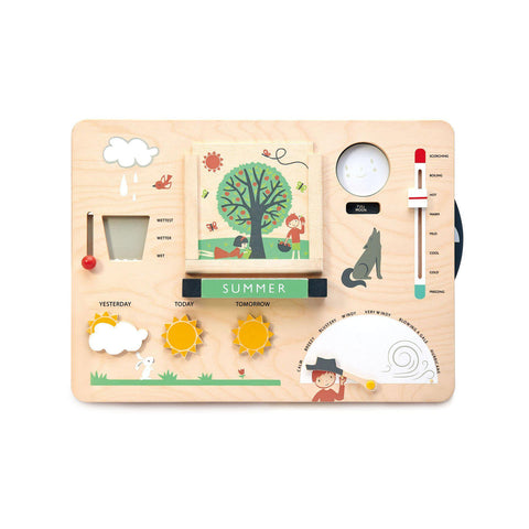 Weather Watch Wooden Toy by Tender Leaf Toys, available at Bobby Rabbit.